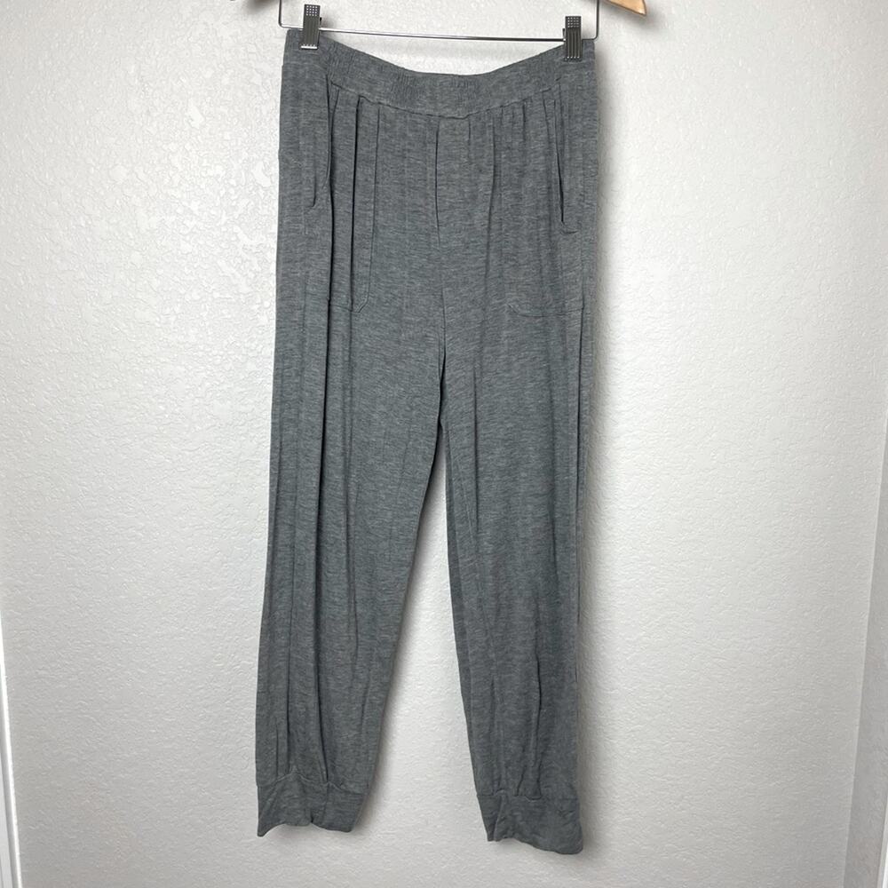 KENSIE Extremely Soft Heather Gray Joggers with Pockets Size M